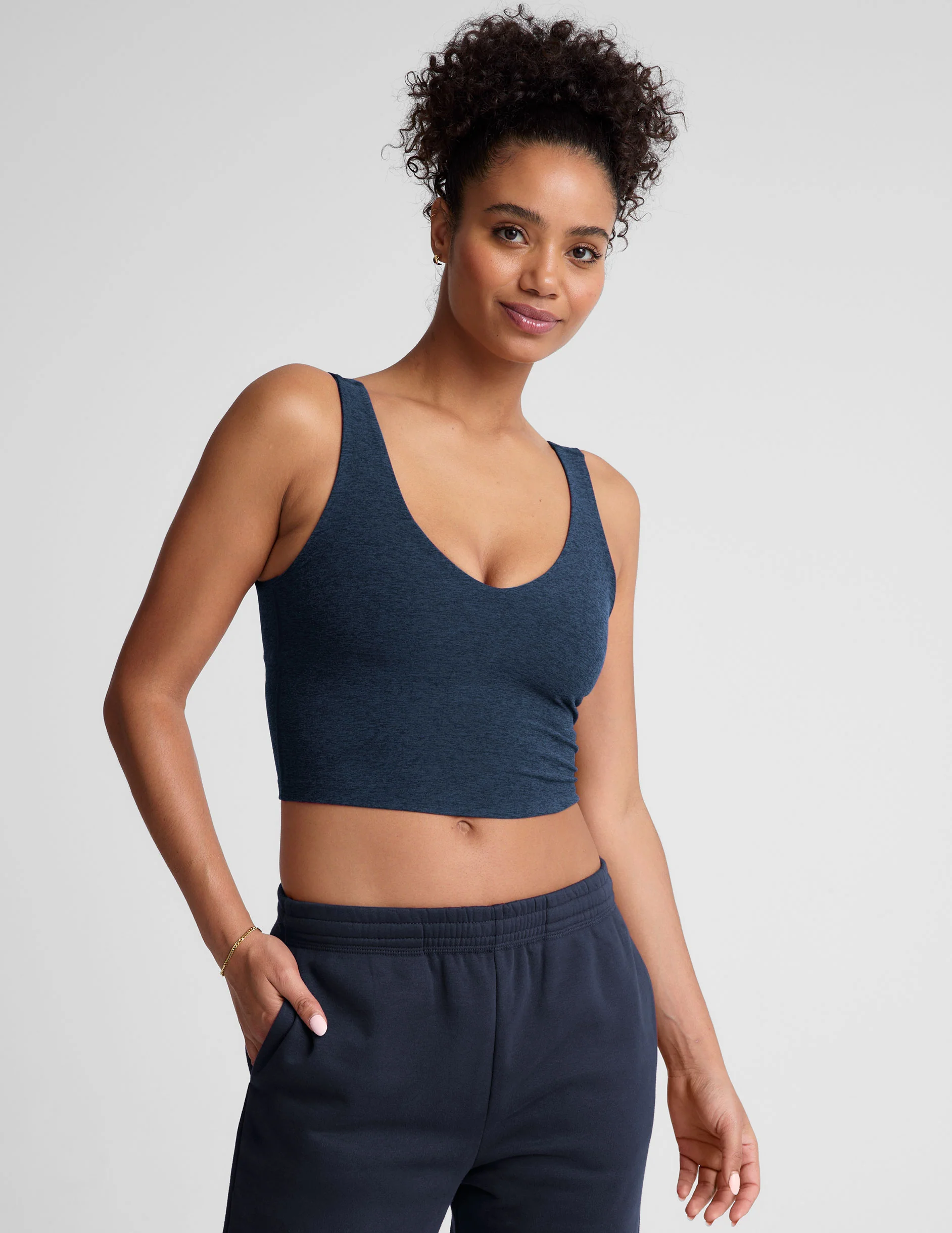Spacedye Good Day Cropped Tank - Onhollan