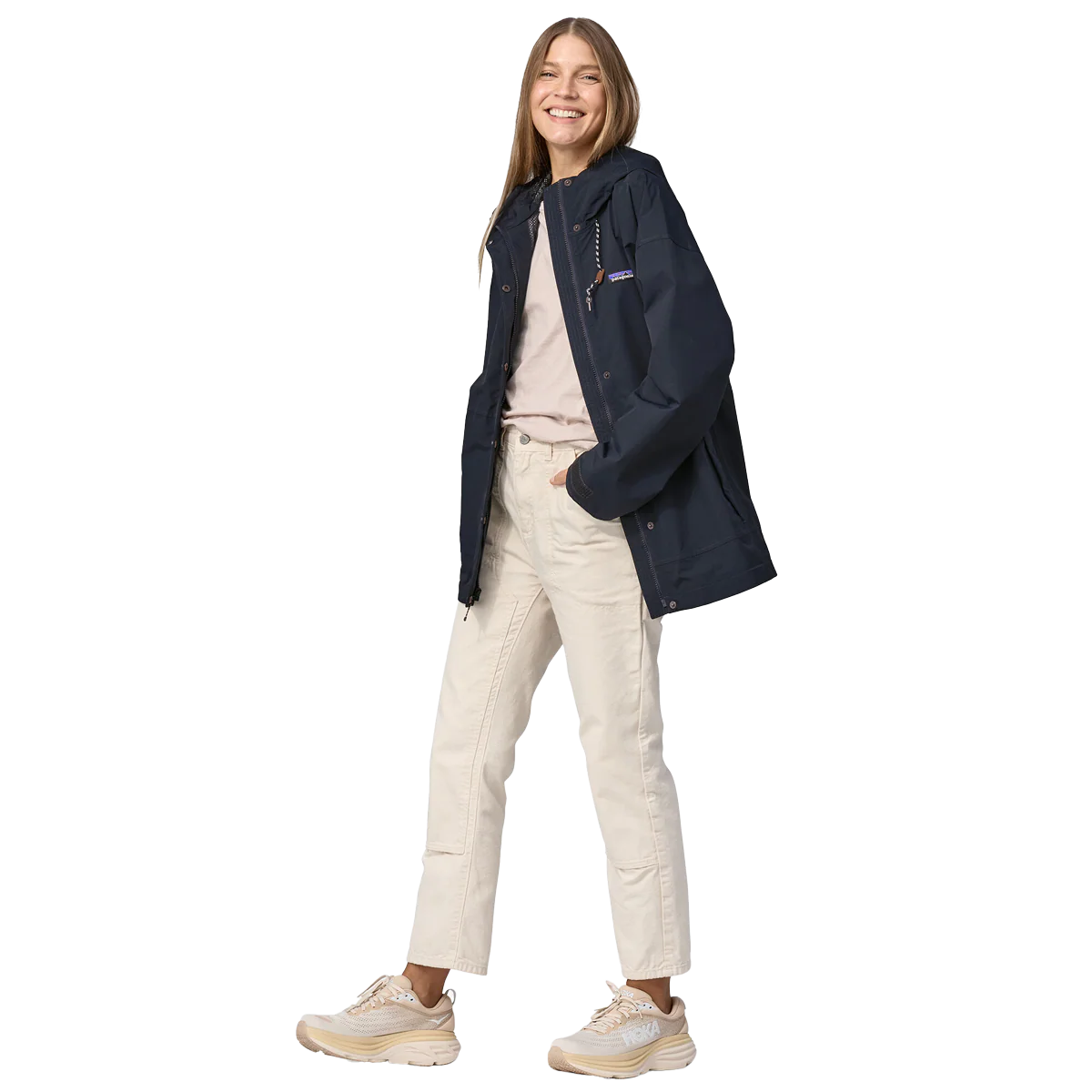Women's Outdoor Everyday Rain Jacket - Onhollan
