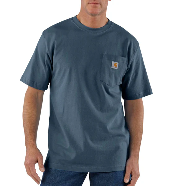 Men's Short-Sleeve Workwear Pocket T-Shirt - Onhollan