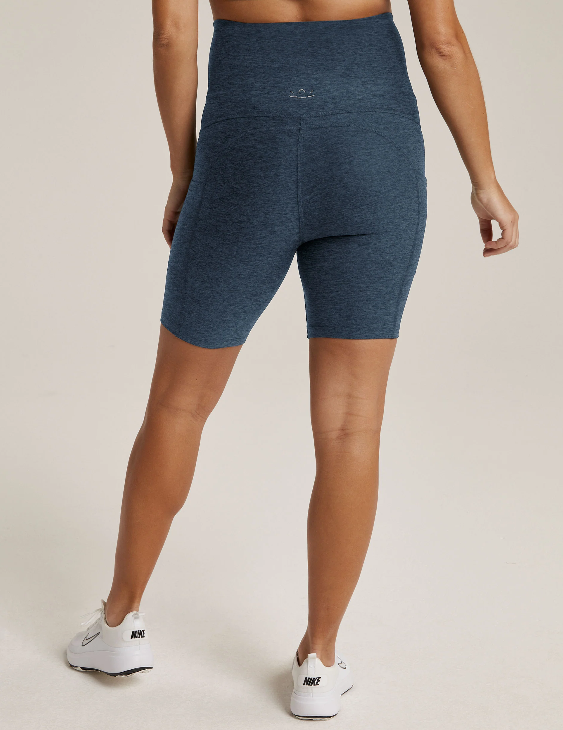 Spacedye Pockets Forever Maternity Biker Short - Onhollan