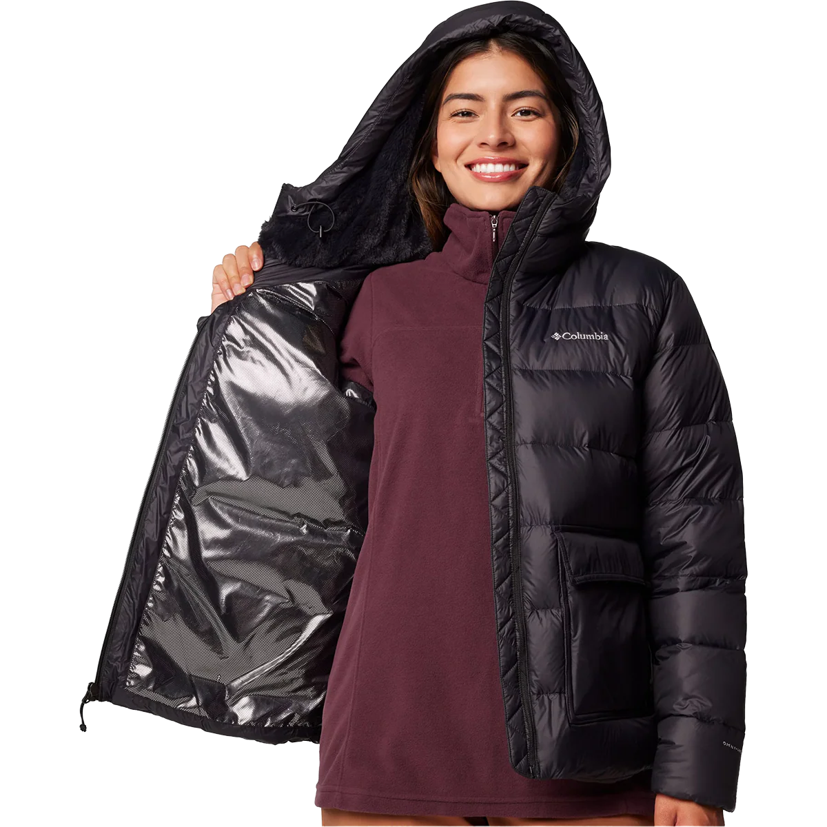 Women's Harmony Falls Hooded Down Jacket - Onhollan