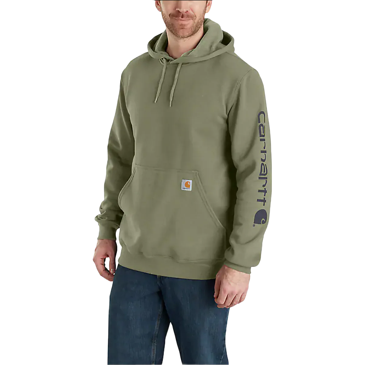 Men's Midweight Logo Hooded Sweatshirt - Onhollan