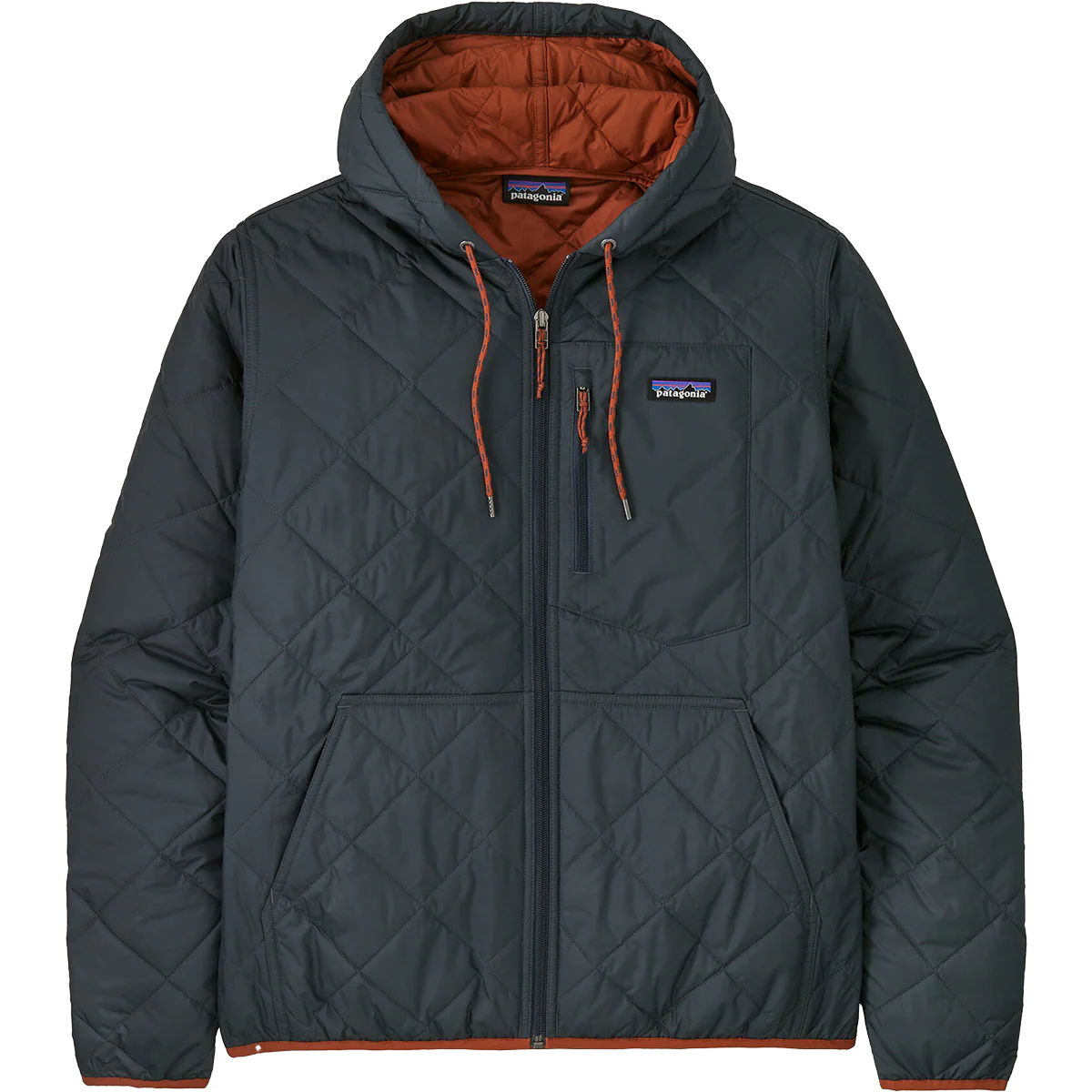Men's Diamond Quilt Bomber Hoody - Onhollan