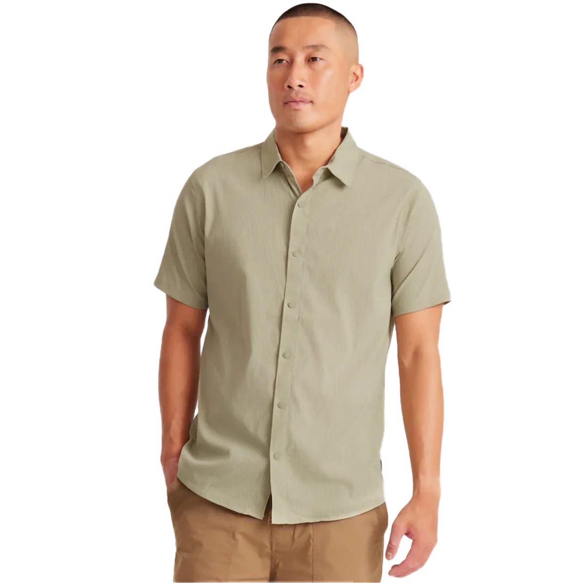 Men's Bless Up Short Sleeve Breathable Stretch Shirt - Onhollan