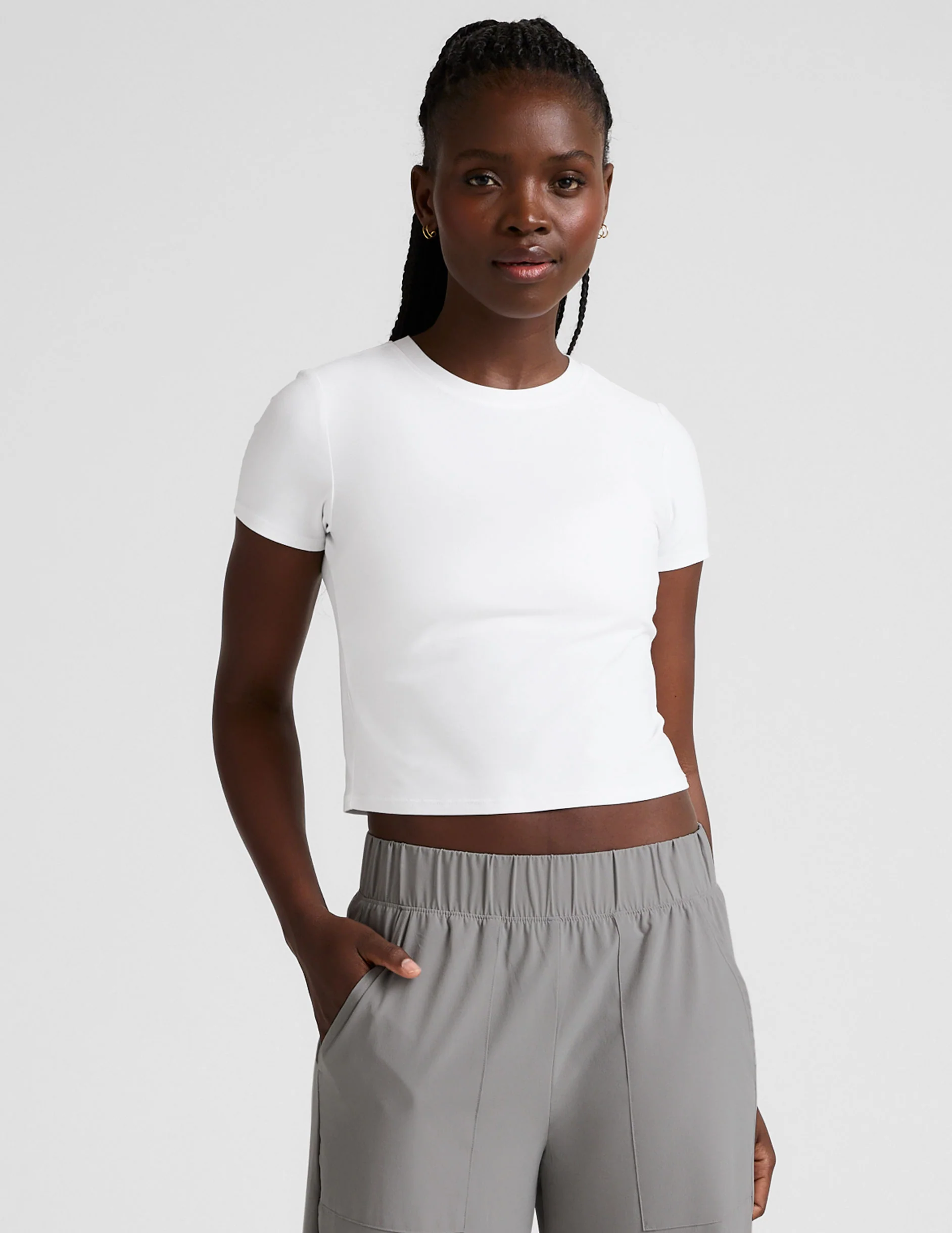 Featherweight Cropped Tee - Onhollan