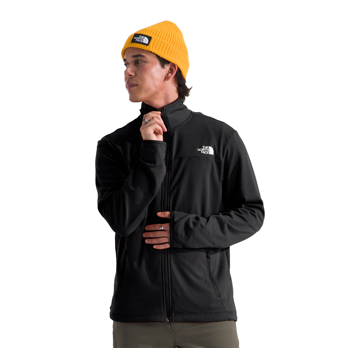 Men's Cedar Trail Grid Fleece Full Zip - Onhollan