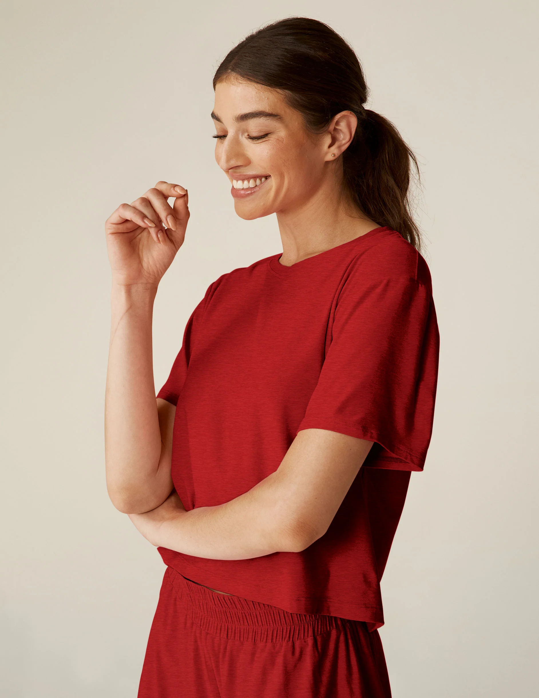 Featherweight Sleep In Boxy Sleep Tee - Onhollan