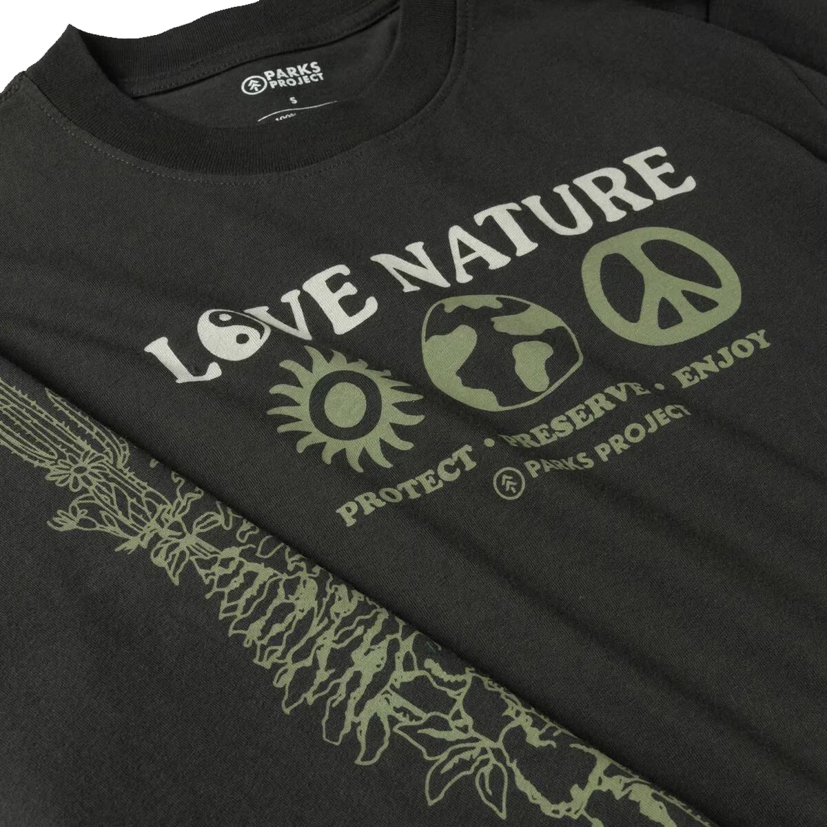 Women's Love Nature Boxy Long Sleeve - Onhollan