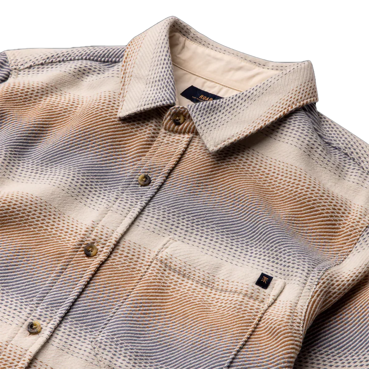 Men's Crossroads Organic Long Sleeve Flannel - Onhollan