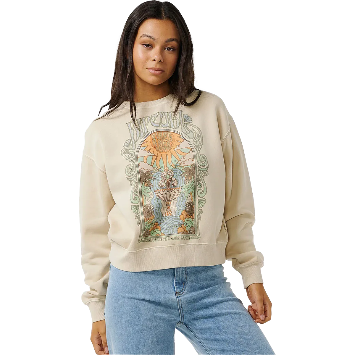 Women's Alchemy Relaxed Crew - Onhollan