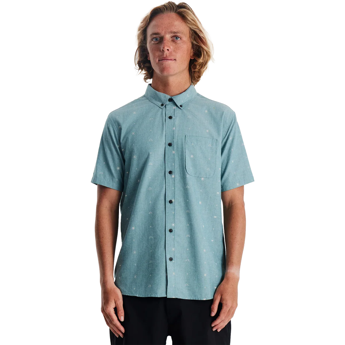 Men's Scholar Oxford Short Sleeve Woven - Onhollan