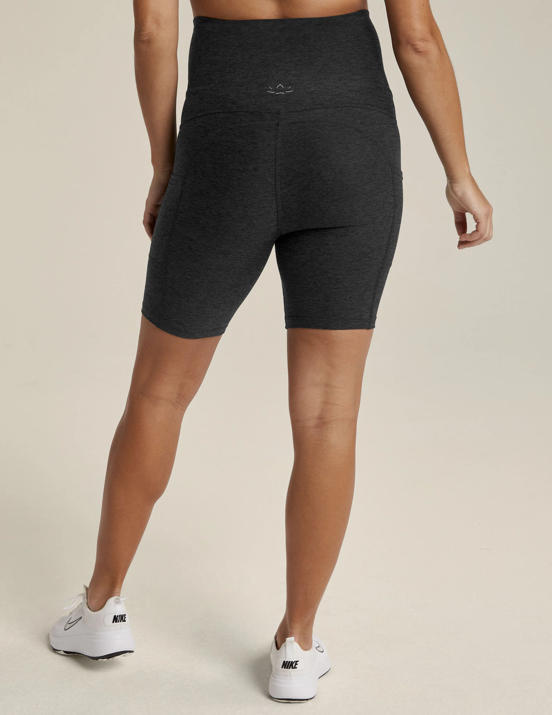 Spacedye Pockets Forever Maternity Biker Short - Onhollan