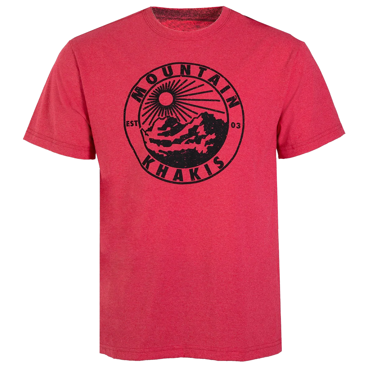 Men's Mountain Patch Short Sleeve Tee - Onhollan