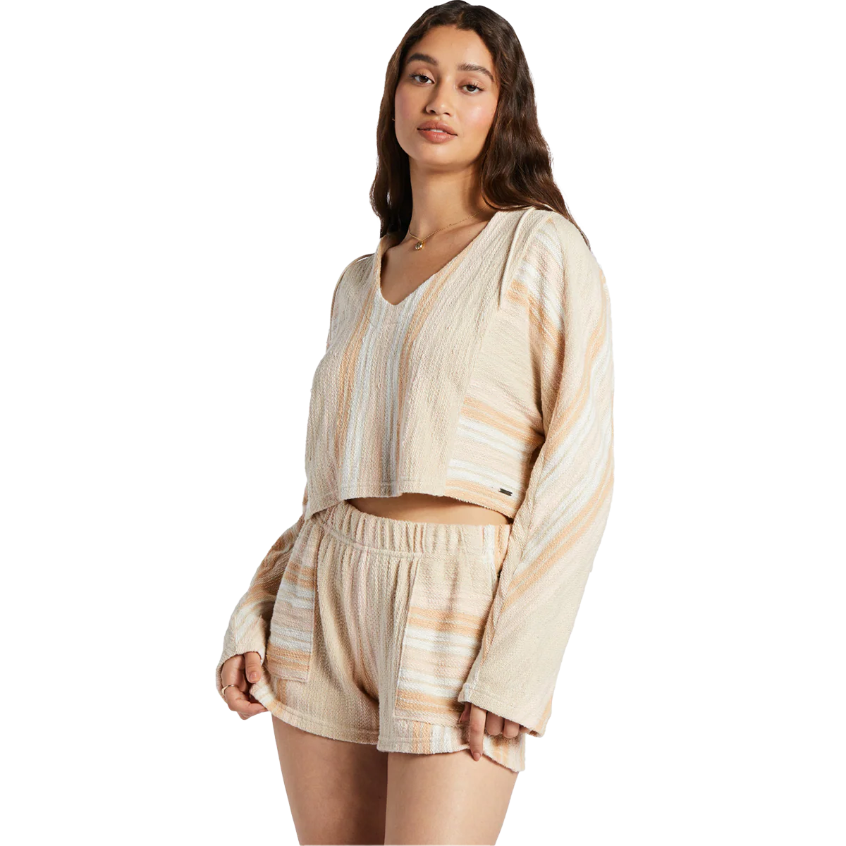 Women's Todos Santos Poncho Style Hoodie - Onhollan