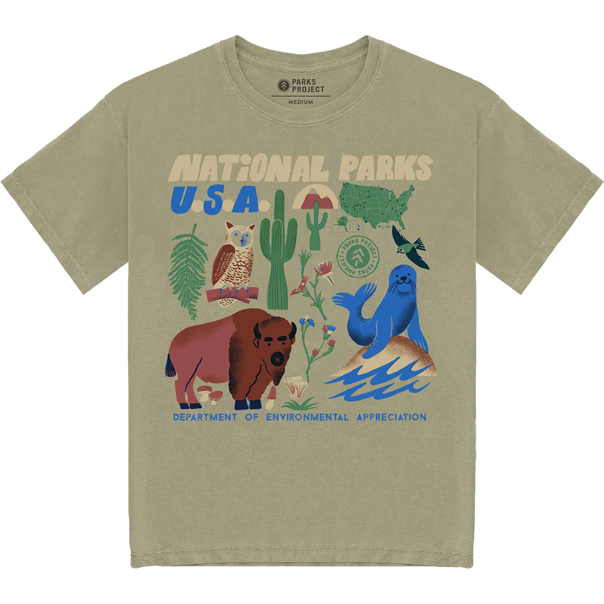 Men's National Parks of the USA Tee - Onhollan