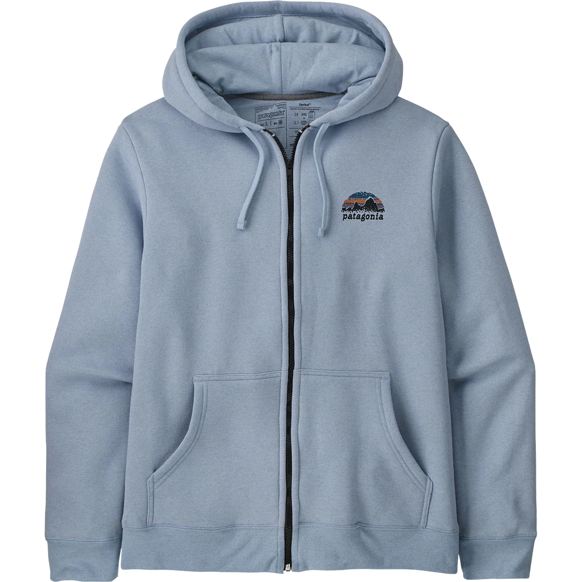 Men's Skyline Stencil Uprisal Full Zip Hoody - Onhollan