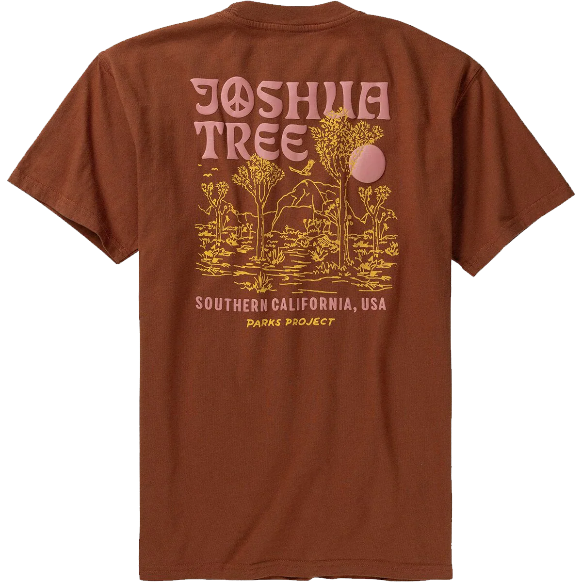 Men's Joshua Tree Puff Print Short Sleeve Tee - Onhollan