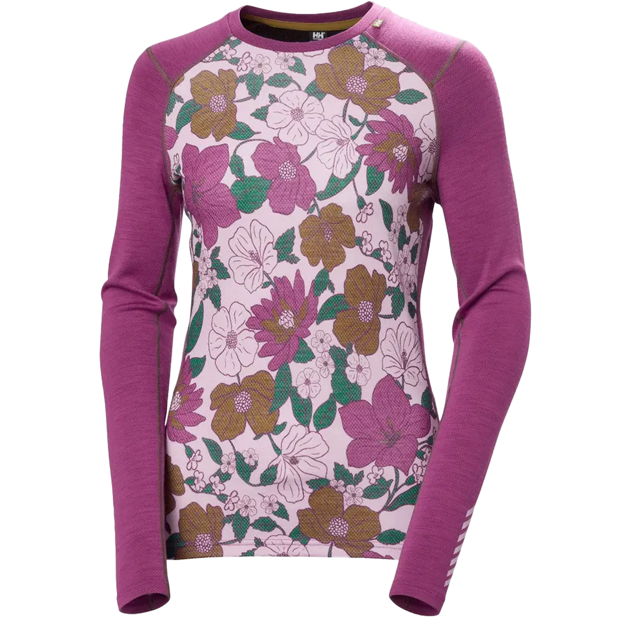 Women's LIFA Merino Midweight Graphic Crew - Onhollan