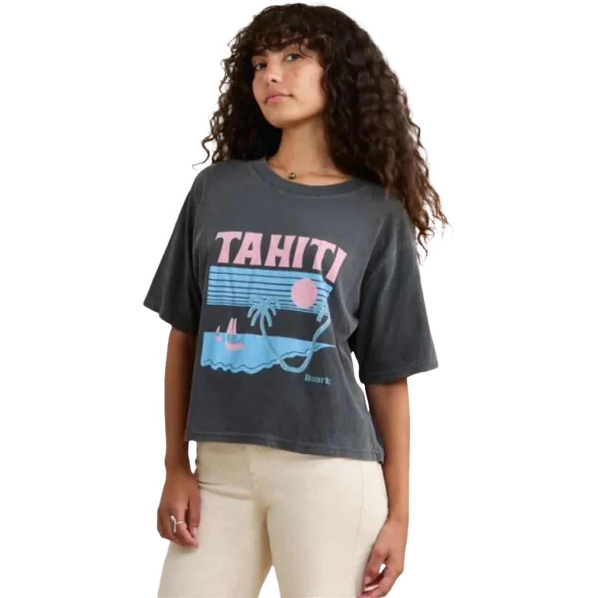 Women's Tahiti Time Boxy Crop - Onhollan