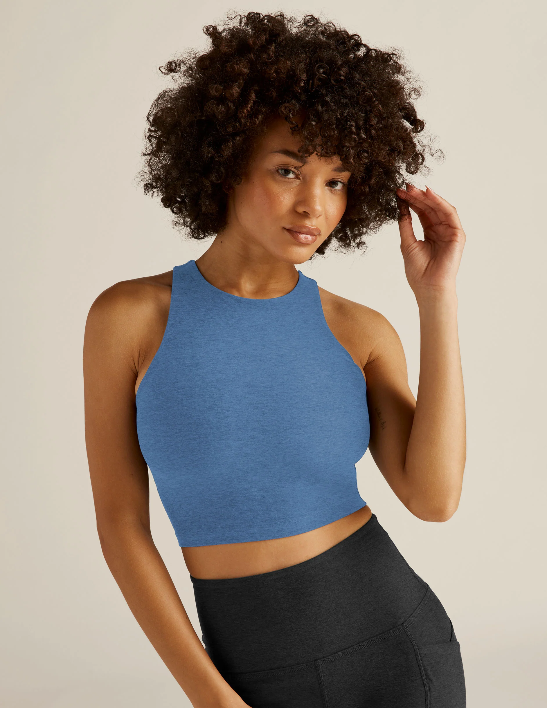 Spacedye Refocus Cropped Tank - Onhollan