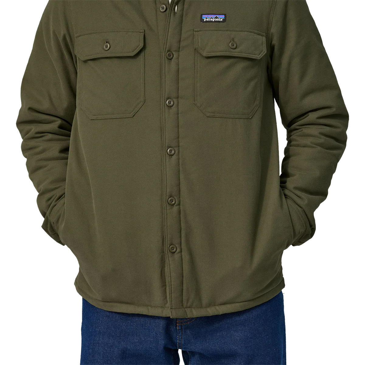 Men's Insulated Organic Cotton Midweight Fjord Flannel Shirt - Onhollan