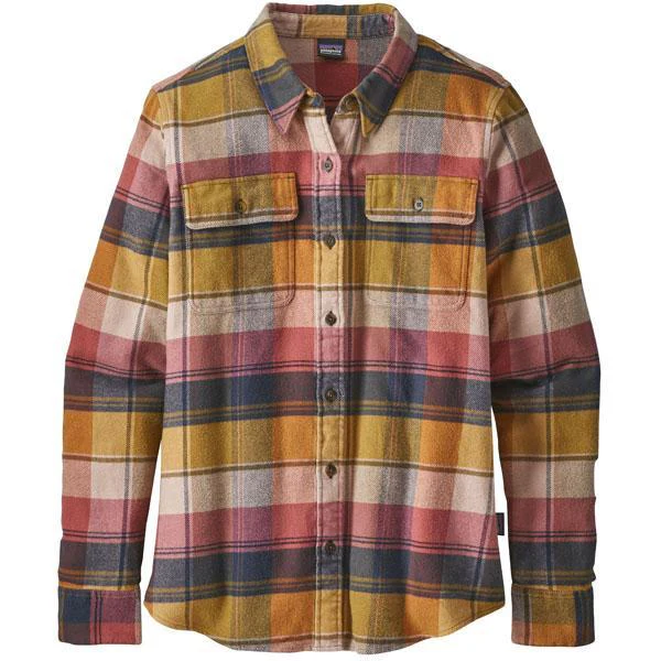 Women's Long Sleeve Fjord Flannel Shirt - Onhollan