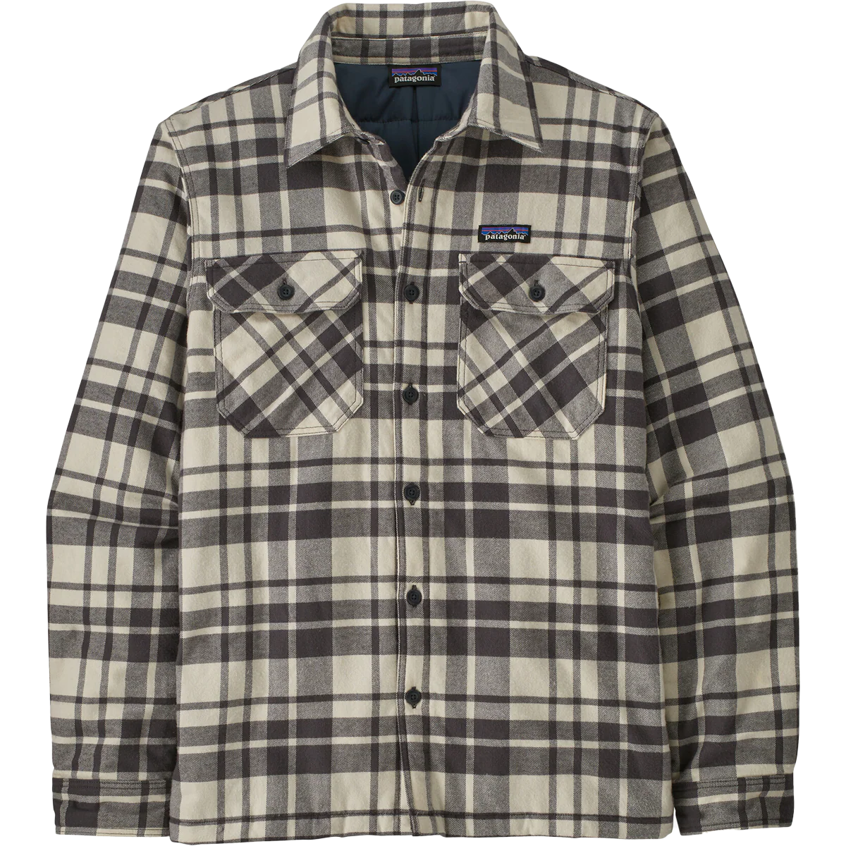 Men's Insulated Organic Cotton Midweight Fjord Flannel Shirt - Onhollan