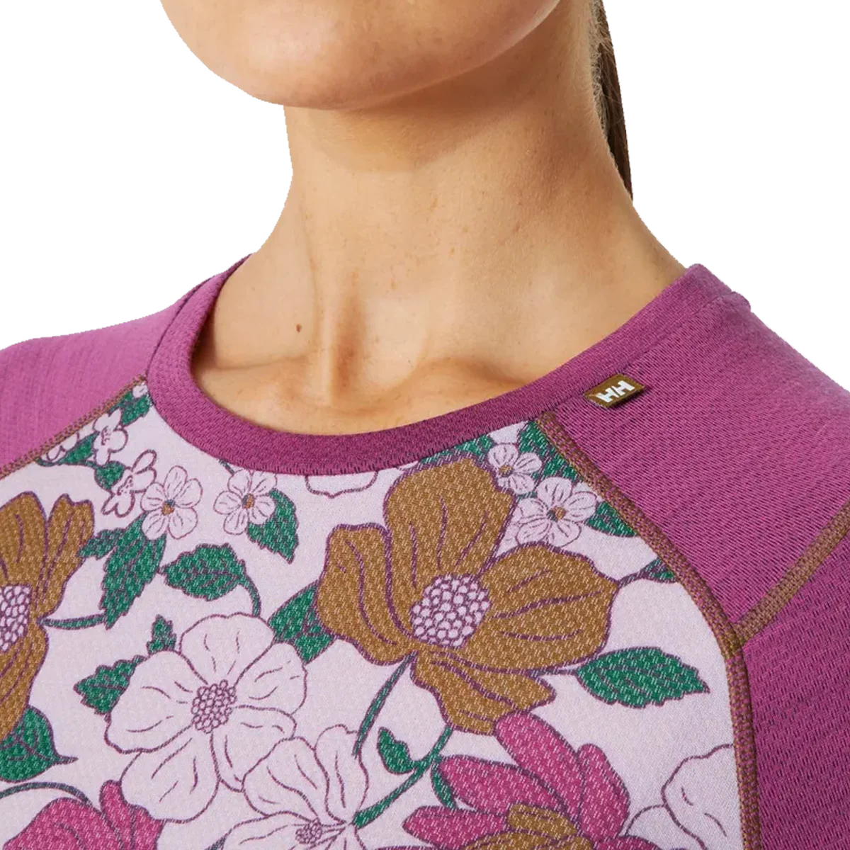 Women's LIFA Merino Midweight Graphic Crew - Onhollan