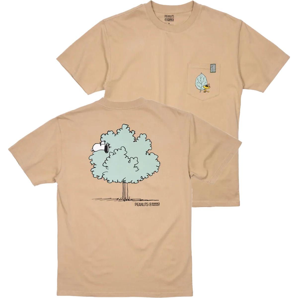 Peanuts X Parks Project Woodstock Pocket Tee - Onhollan