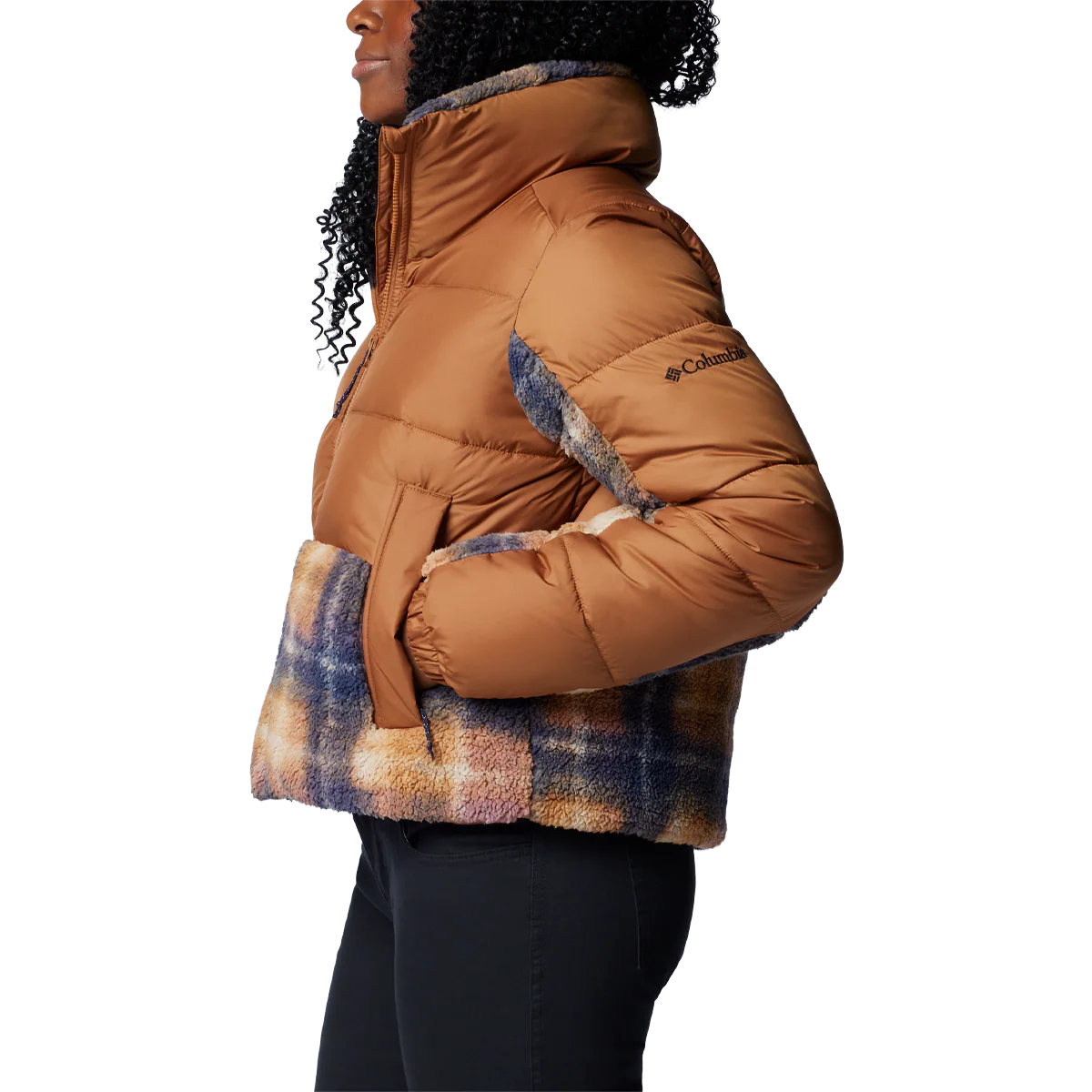 Women's Leadbetter Point II Print Sherpa Hybrid - Onhollan