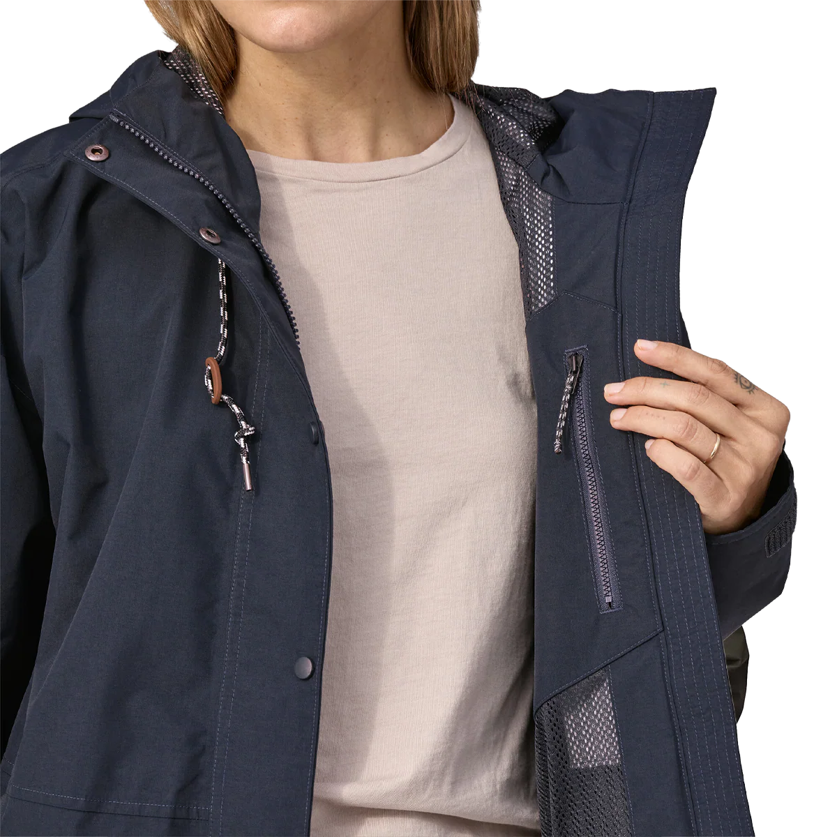 Women's Outdoor Everyday Rain Jacket - Onhollan