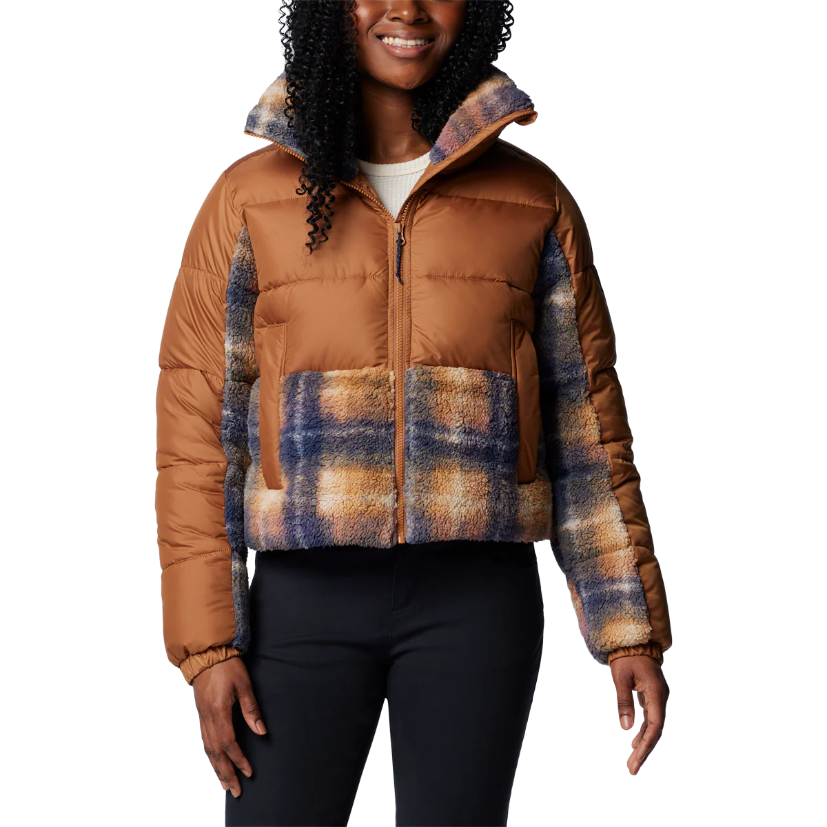 Women's Leadbetter Point II Print Sherpa Hybrid - Onhollan