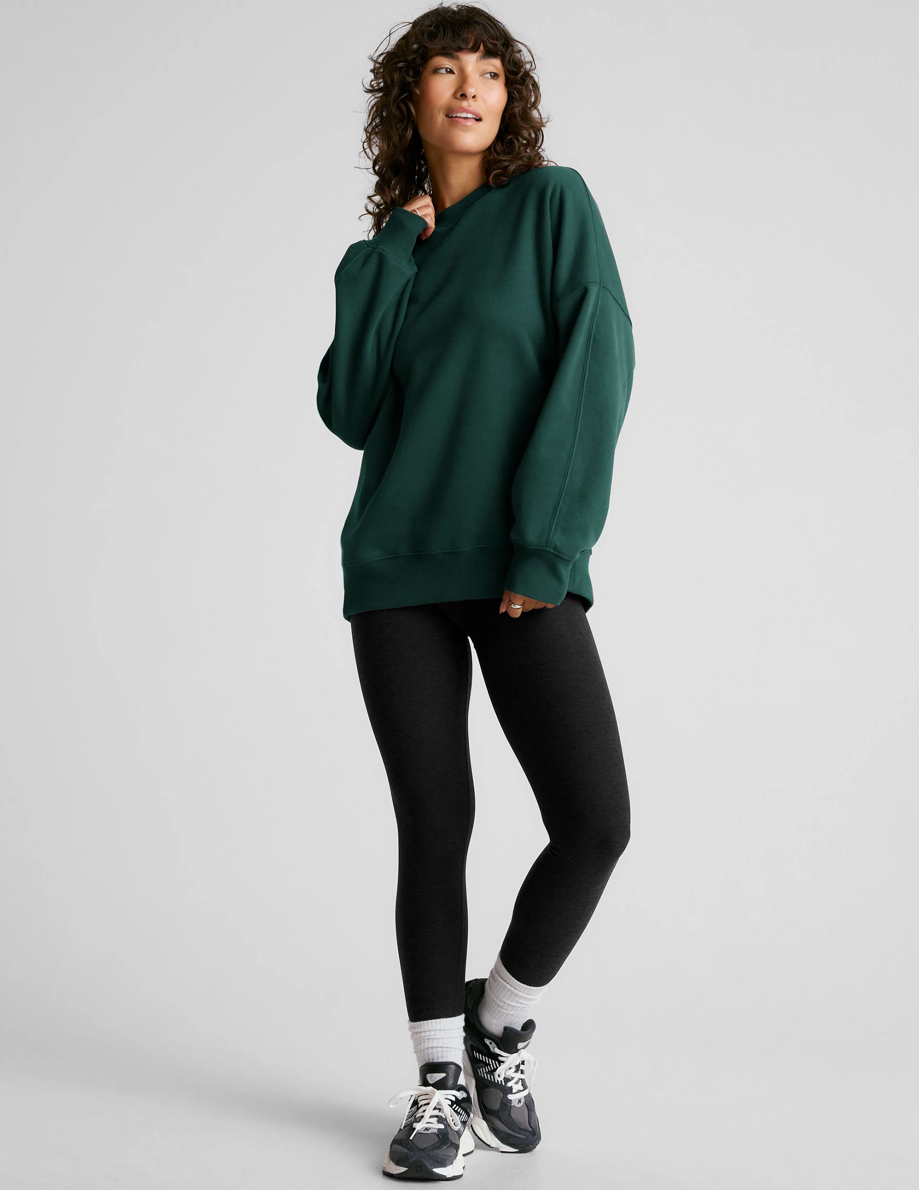 LuxeFleece Oversized Sweatshirt - Onhollan