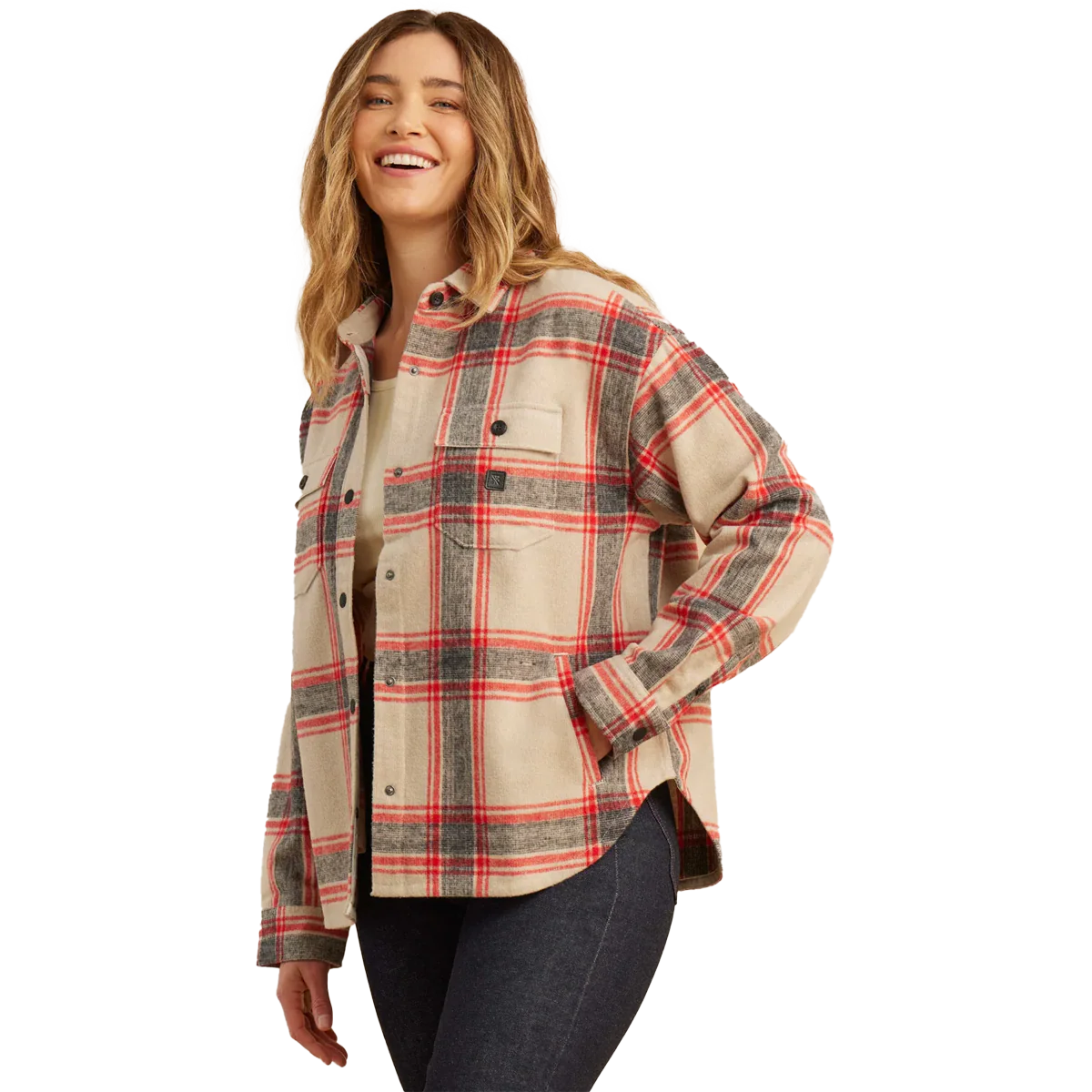 Women's Amberley Flannel Shirt Jacket - Onhollan