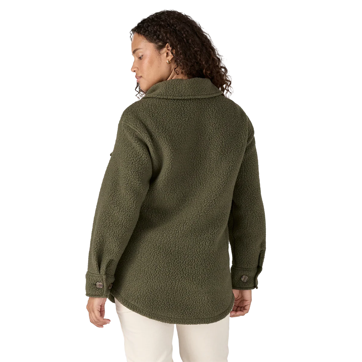 Women's Retro Pile Shirt Jacket - Onhollan