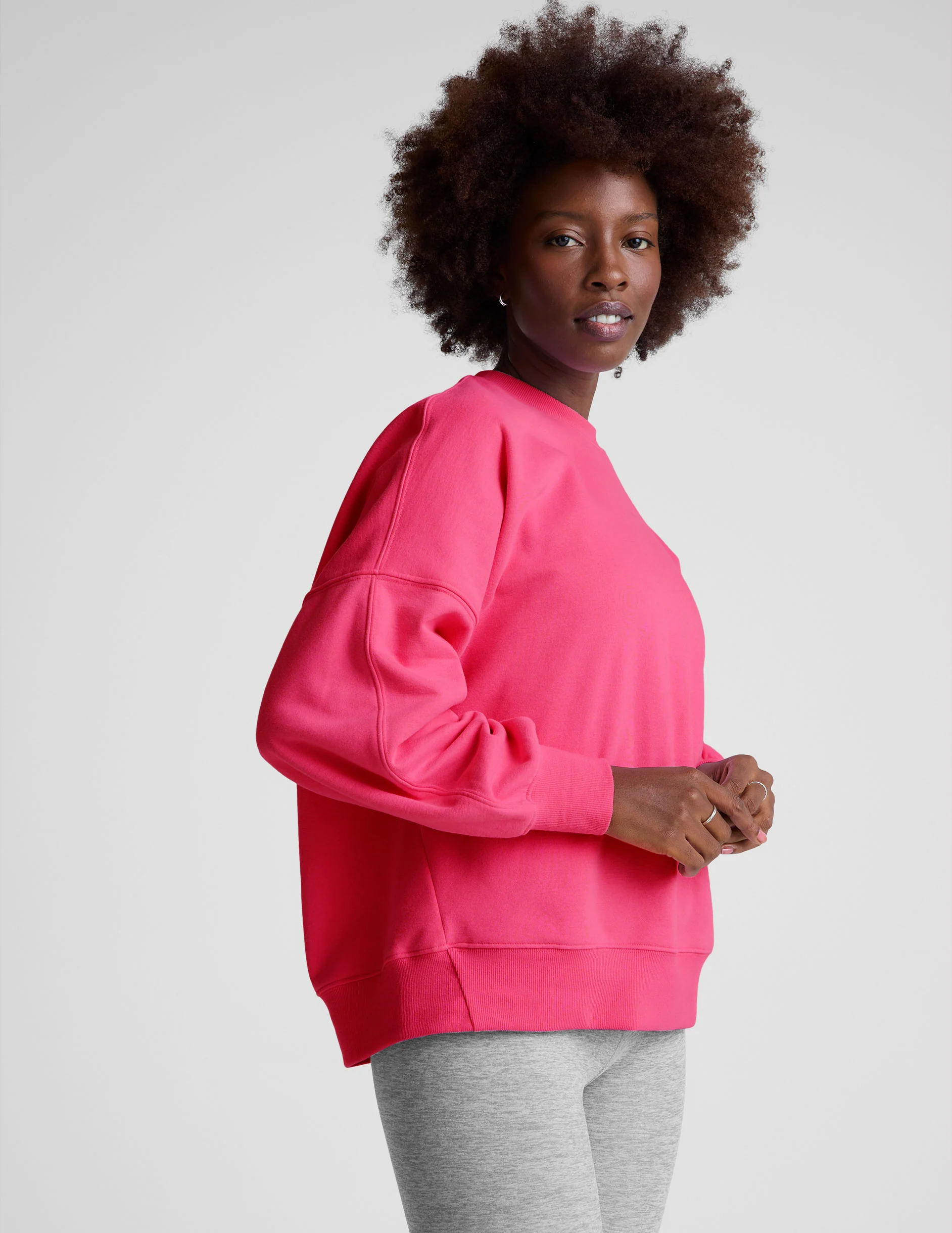 LuxeFleece Oversized Sweatshirt - Onhollan