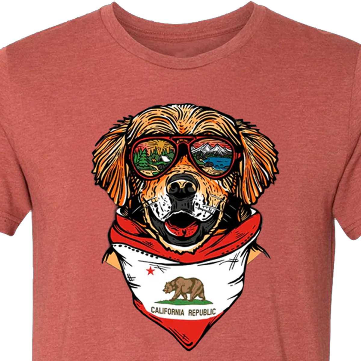 Men's Maximus the California Dog Tee - Onhollan