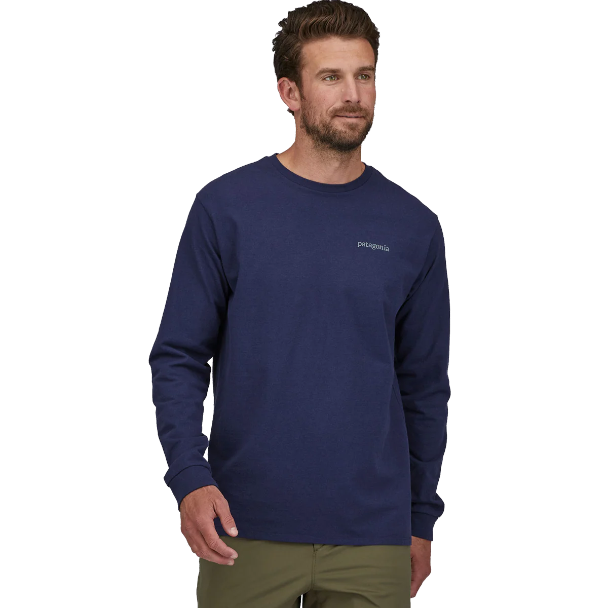 Men's Long-Sleeved Line Logo Ridge Responsibili-Tee - Onhollan