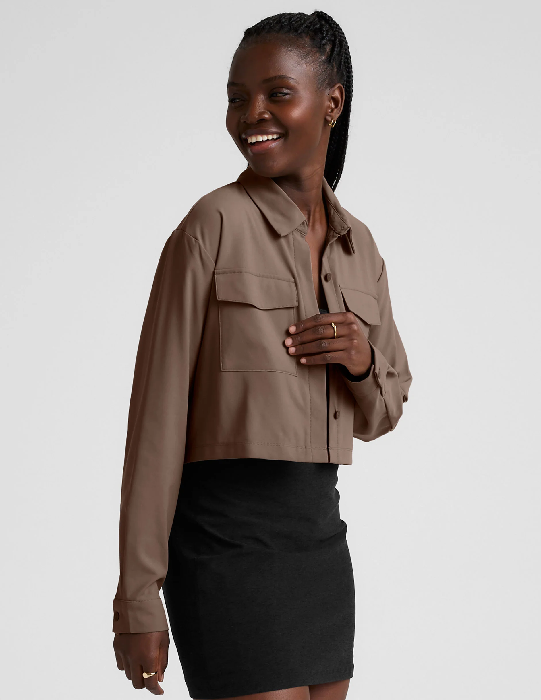 Midtown Cropped Jacket - Onhollan