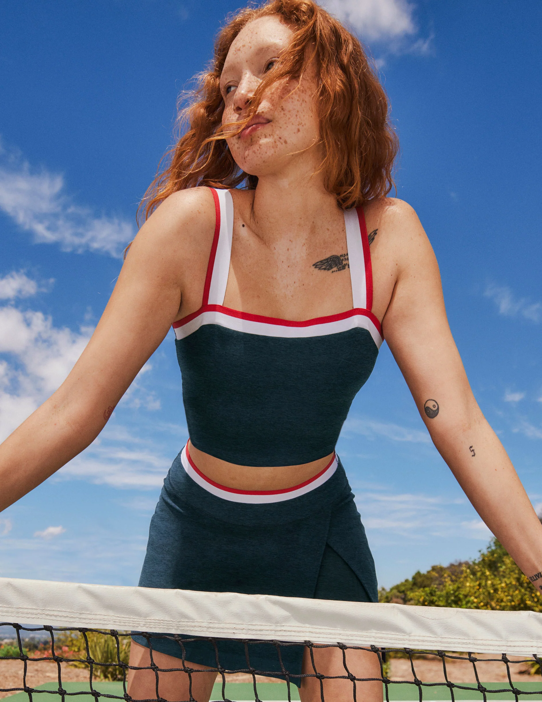 Spacedye Sea You There Cropped Tank - Onhollan