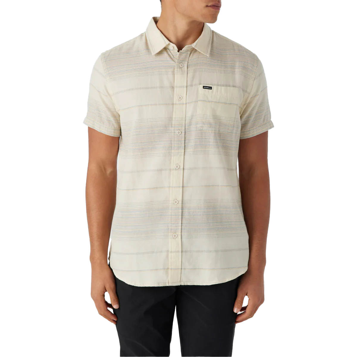 Men's Seafaring Stripe Short Sleeve Standard Fit - Onhollan