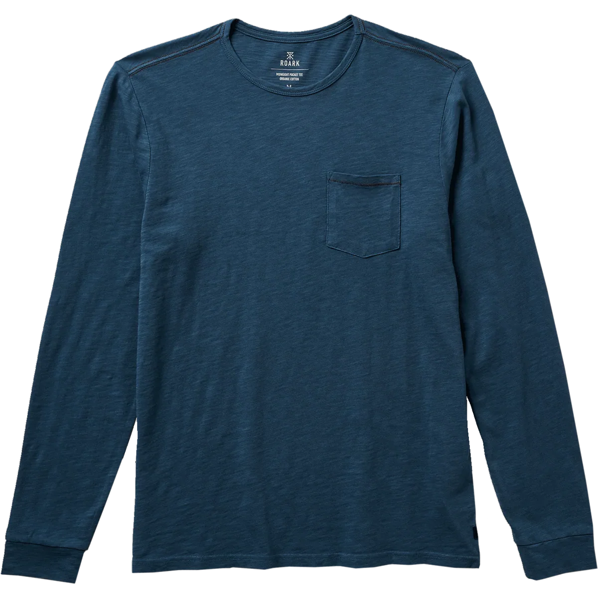 Men's Well Worn Midweight Organic Long Sleeve Tee - Onhollan