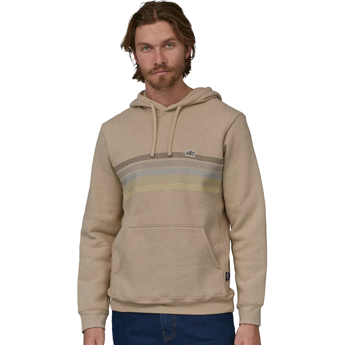 Line Logo Ridge Stripe Uprisal Hoody - Onhollan