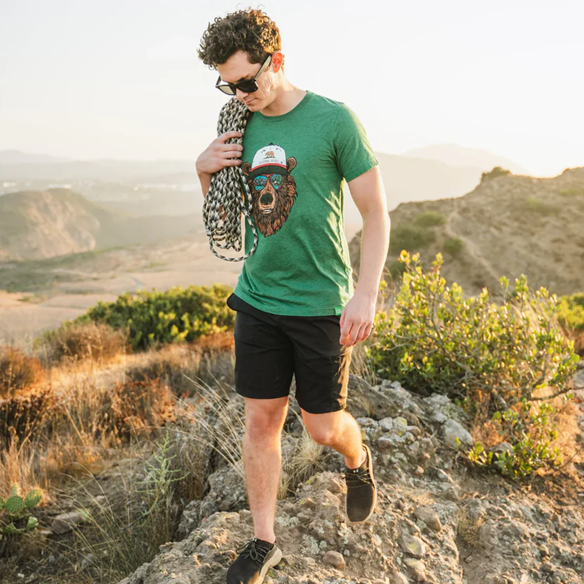 Men's Miami Vice CA Bear Tee - Onhollan