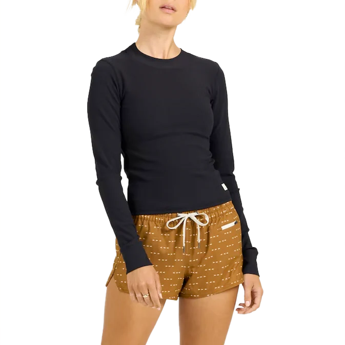 Women's Long Sleeve Mudra Fitted Tee - Onhollan