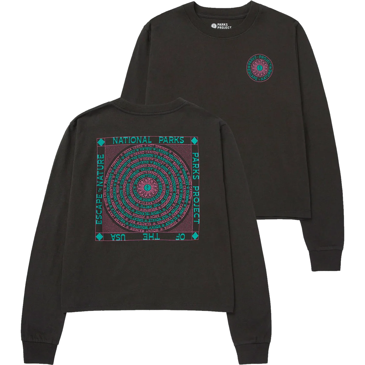 Women's Escape to Nature Boxy Long Sleeve Tee - Onhollan