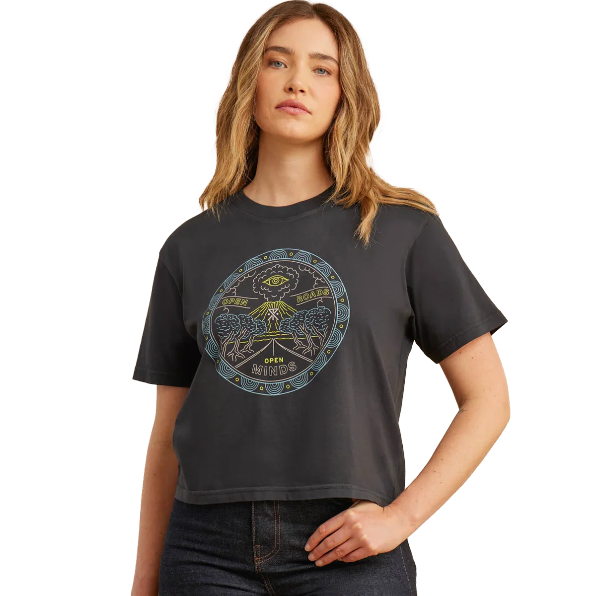 Women's Open Roads Hokkaido Boxy Crop - Onhollan