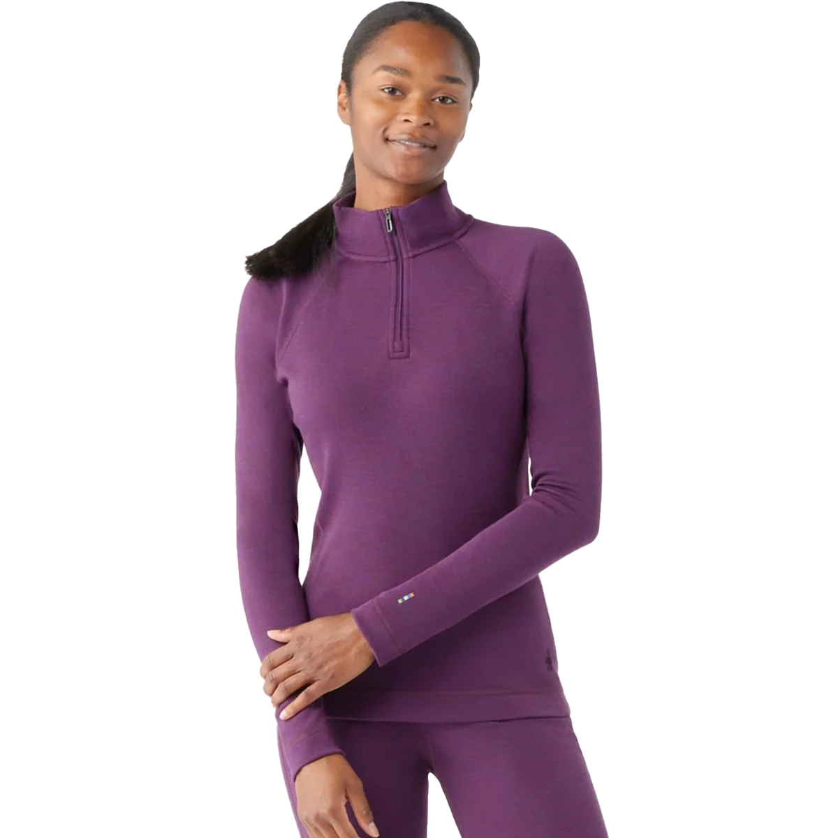 Women's Classic Thermal Merino Base Layer 1/4 Zip - Onhollan