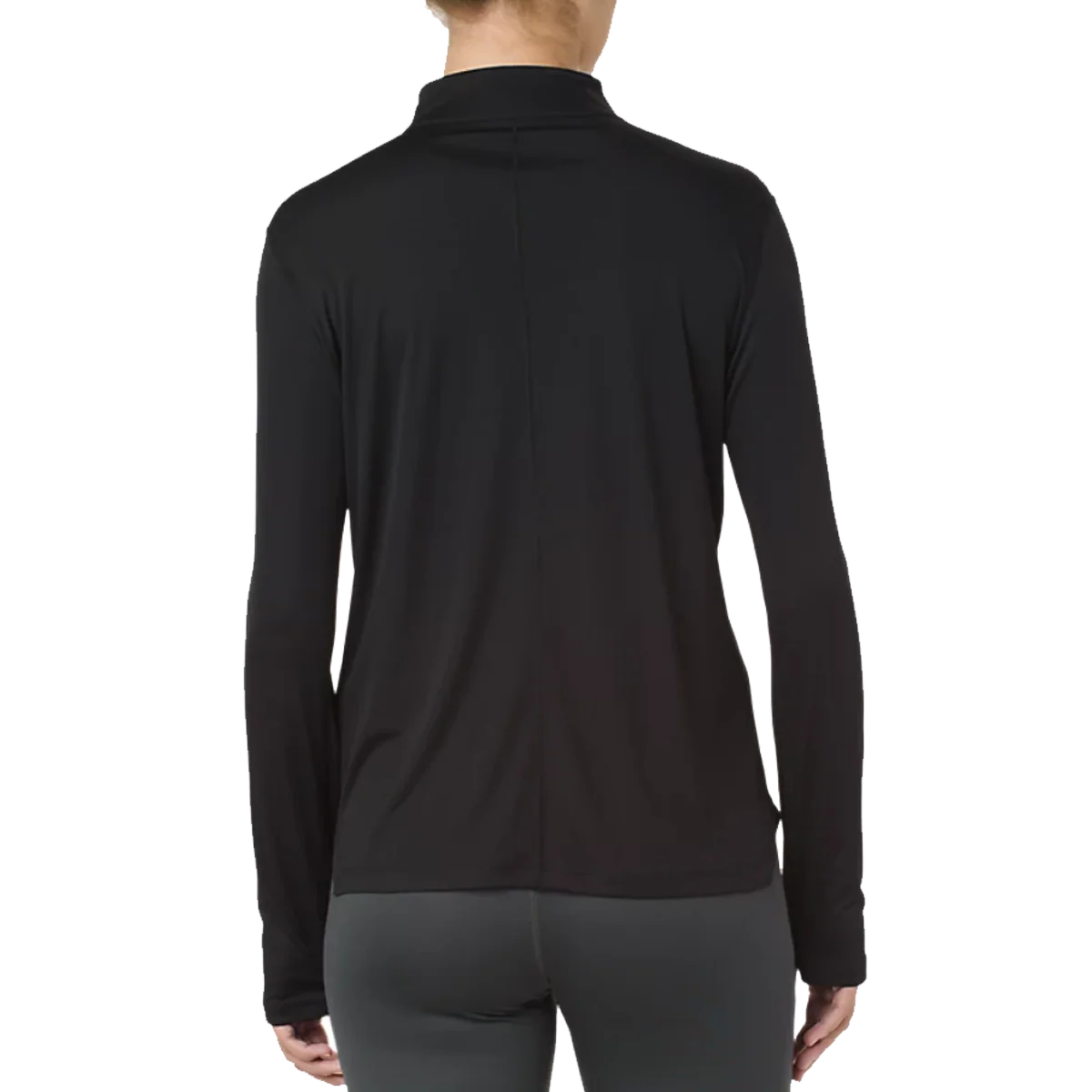 Women's Silver Long Sleeve 1/2 Zip - Onhollan