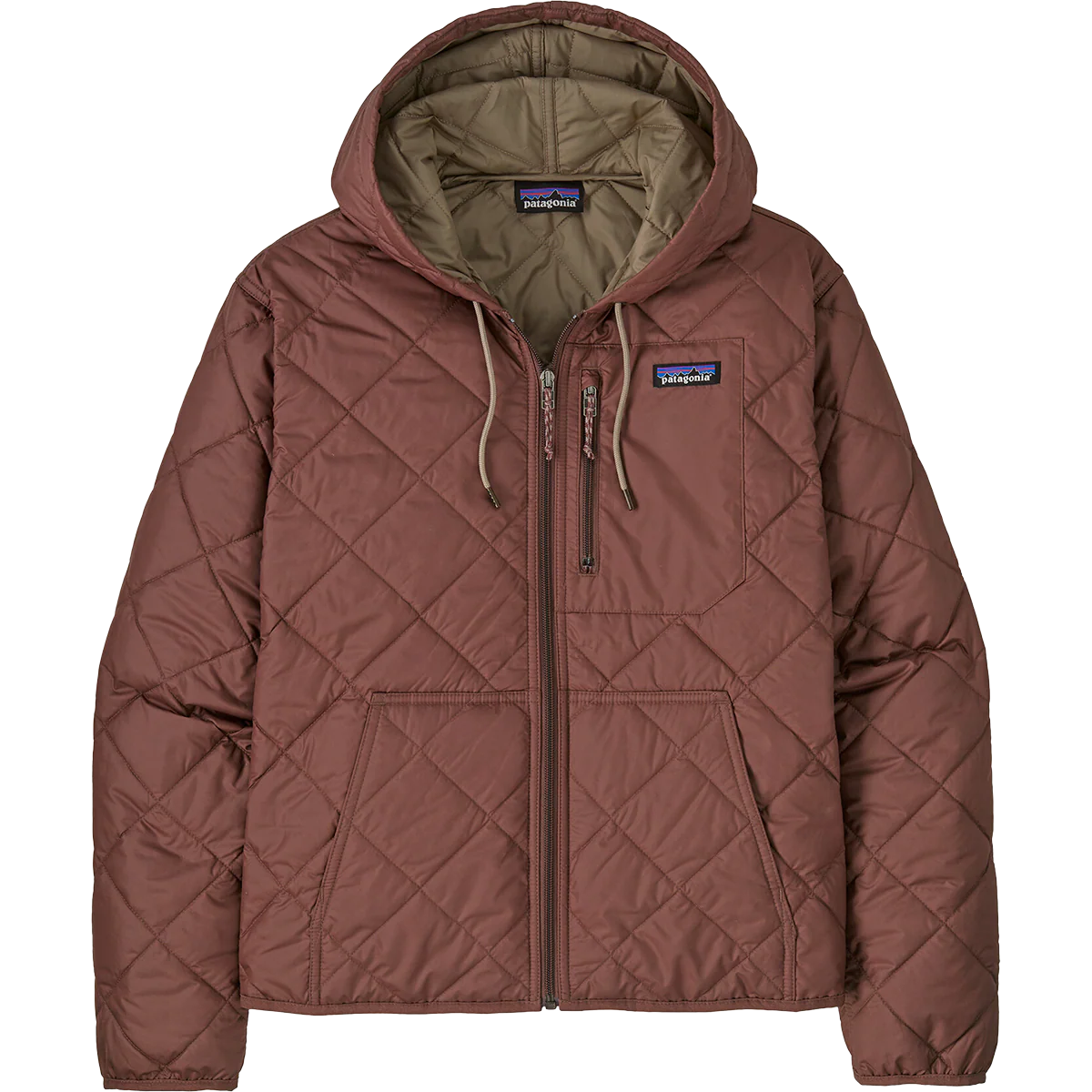 Women's Diamond Quilt Bomber Hoody - Onhollan